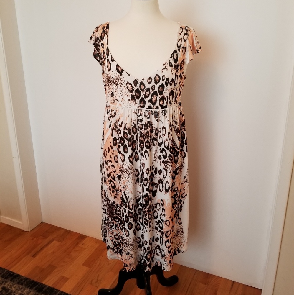 Animal Print Dress